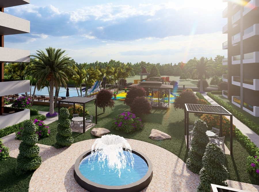 Amazing brand new complex with stunning views for sale in Mersin