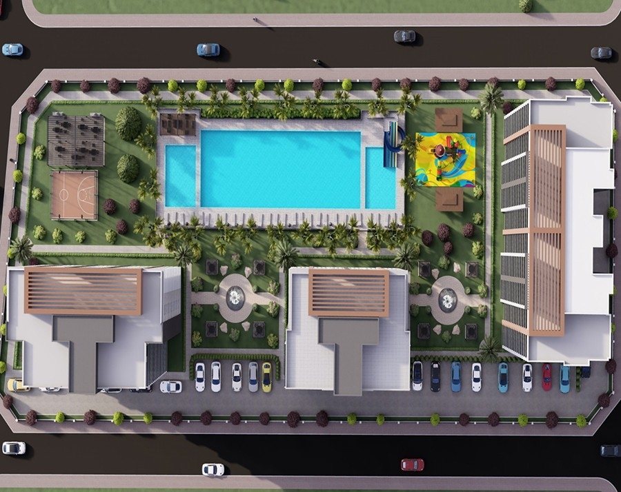 Amazing brand new complex with stunning views for sale in Mersin