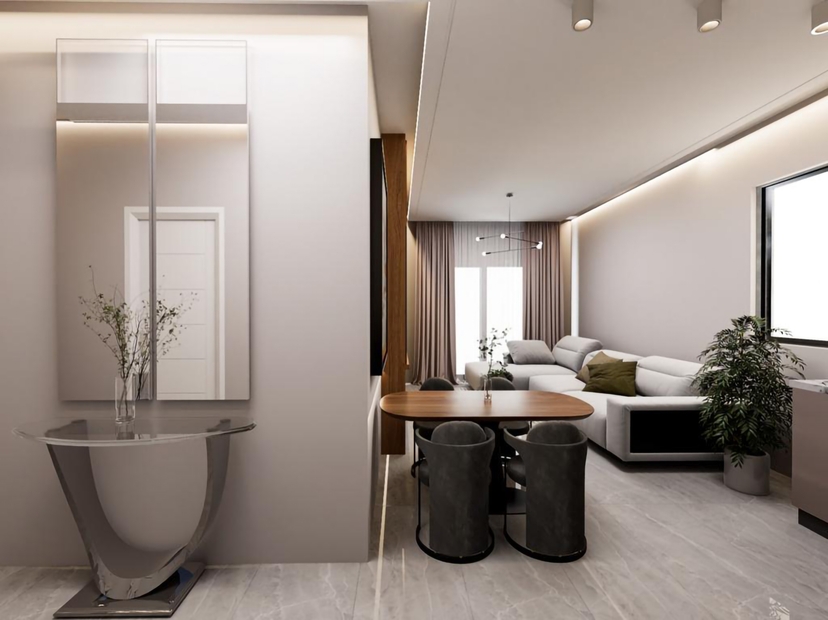 Luxuriöses 1+1 Apartment mit Bergblick, Alanya - Gazipasa