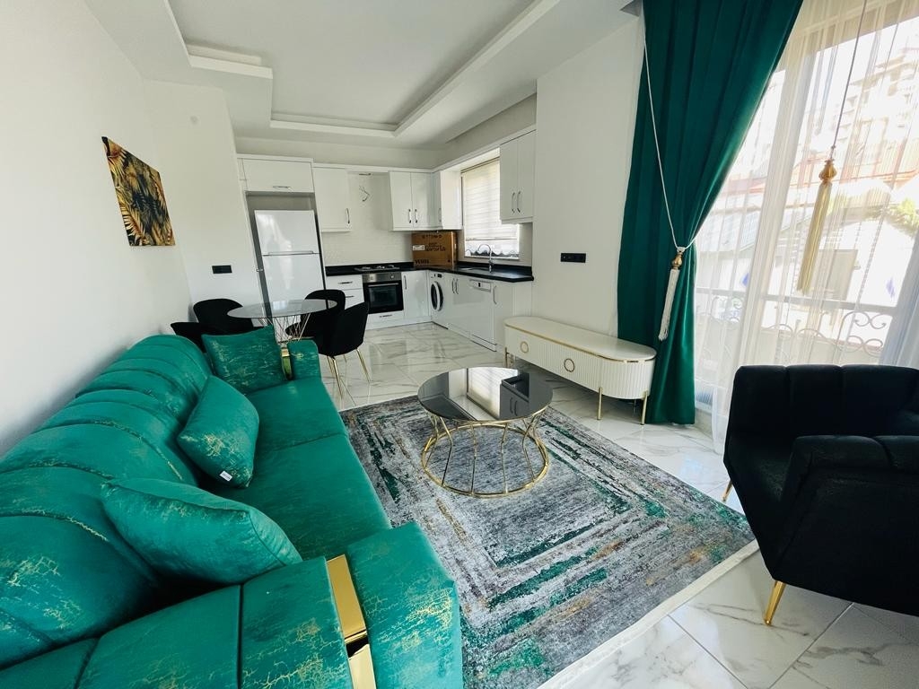 Mountain View 1+1 Apartment in Mahmutlar, Alanya