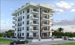 Bergblick 2+1 Wohnung mit Pool und Fitness in Alanya - Mahmutlar