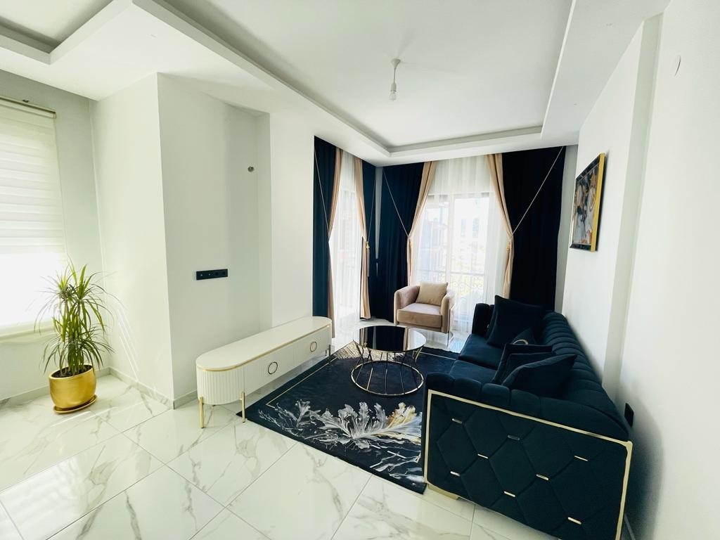 Bergblick 2+1 Wohnung mit Pool und Fitness in Alanya - Mahmutlar