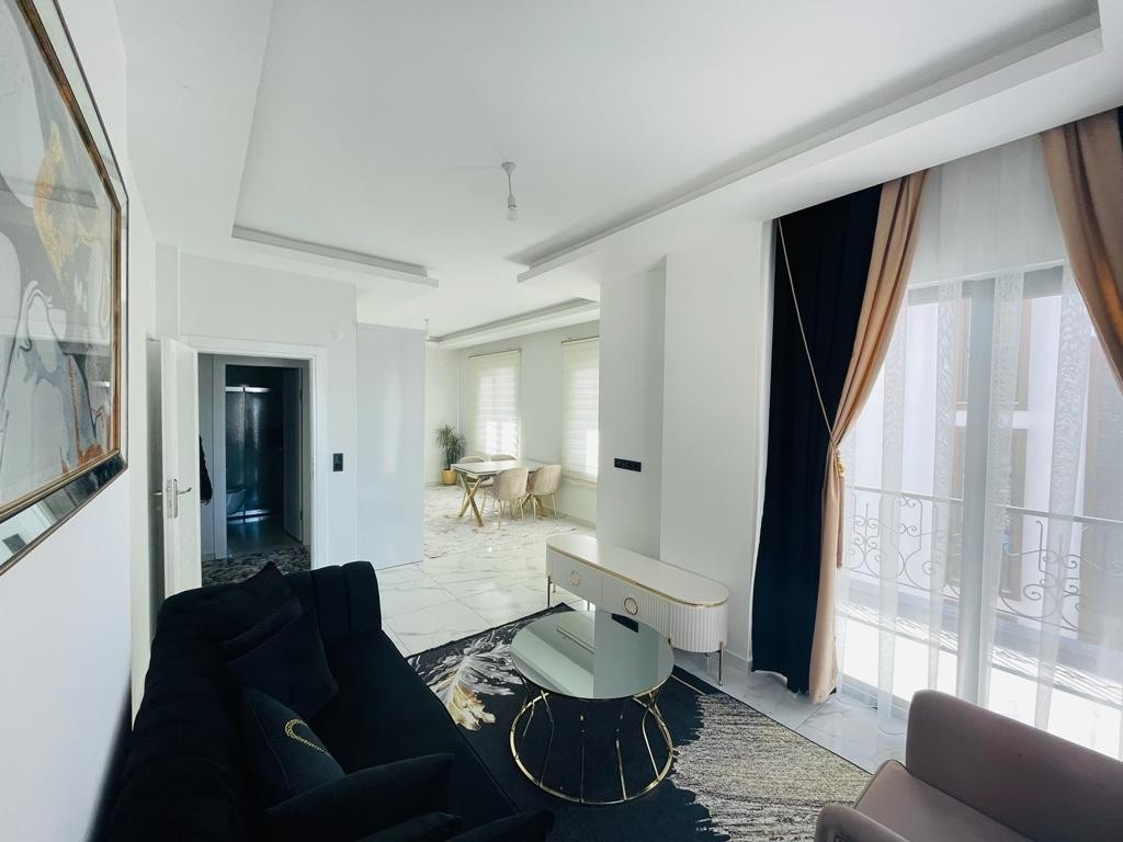 Bergblick 2+1 Wohnung mit Pool und Fitness in Alanya - Mahmutlar