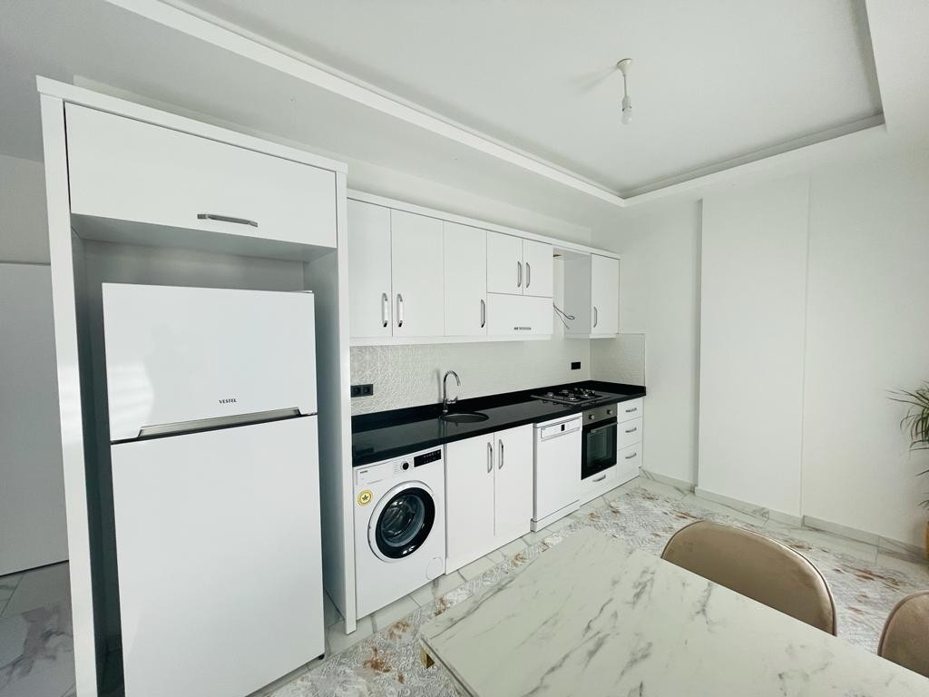 Bergblick 2+1 Wohnung mit Pool und Fitness in Alanya - Mahmutlar
