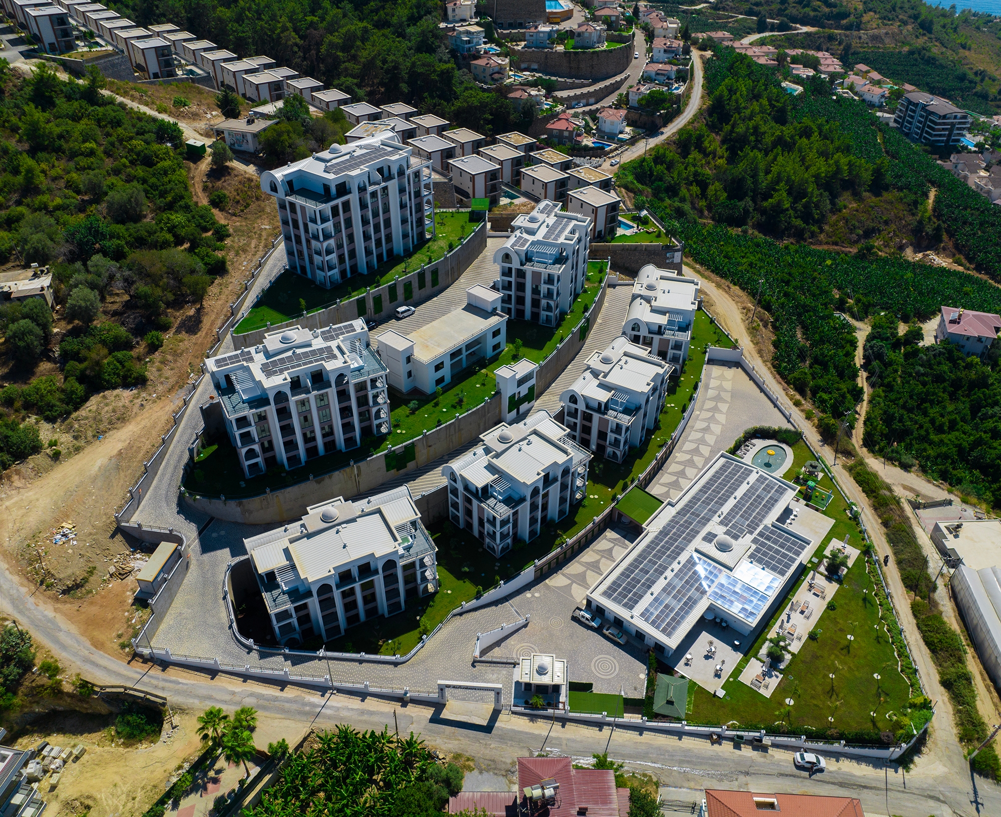 Luxury 1+1 Apartment with Sea and Mountain Views, Alanya - Kargicak
