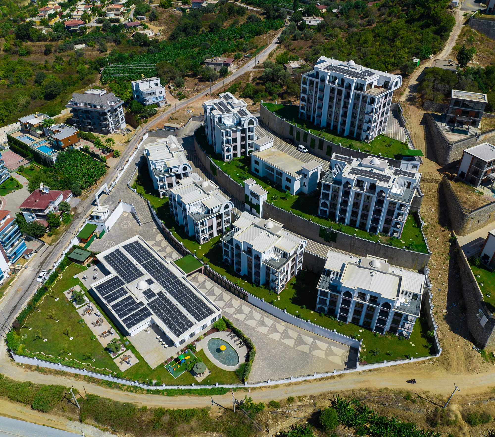 Luxury 1+1 Apartment with Sea and Mountain Views, Alanya - Kargicak