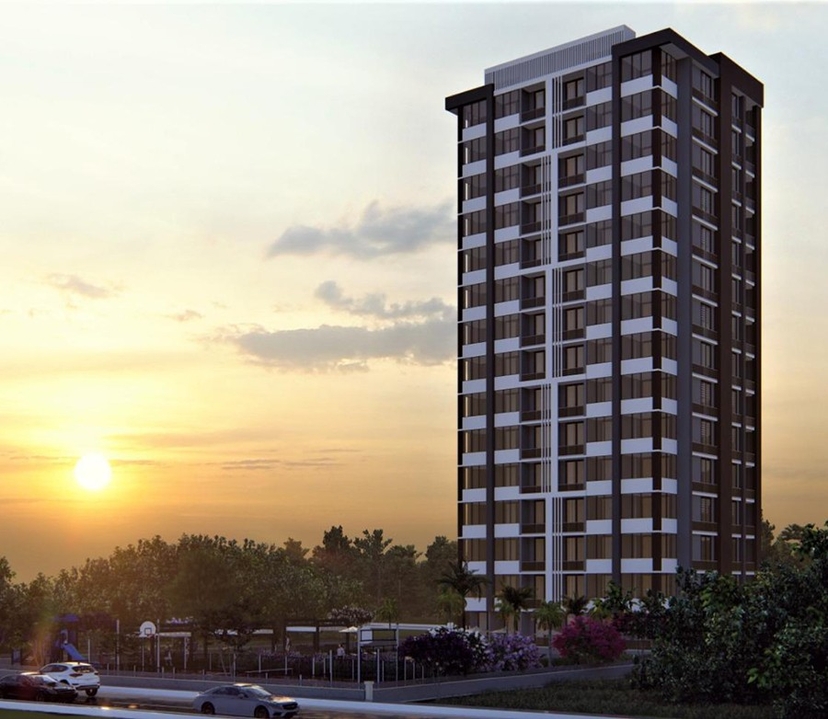 Luxury 1+1 Apartment with Sea and Mountain Views, Mersin - Tomuk