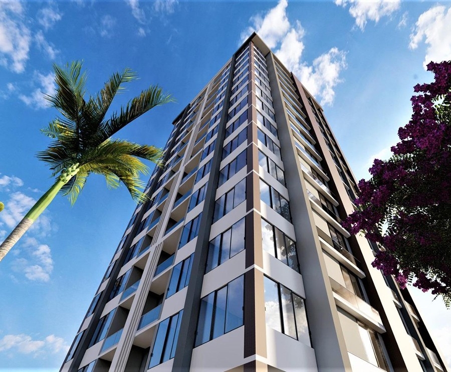 Luxury 1+1 Apartment with Sea and Mountain Views, Mersin - Tomuk
