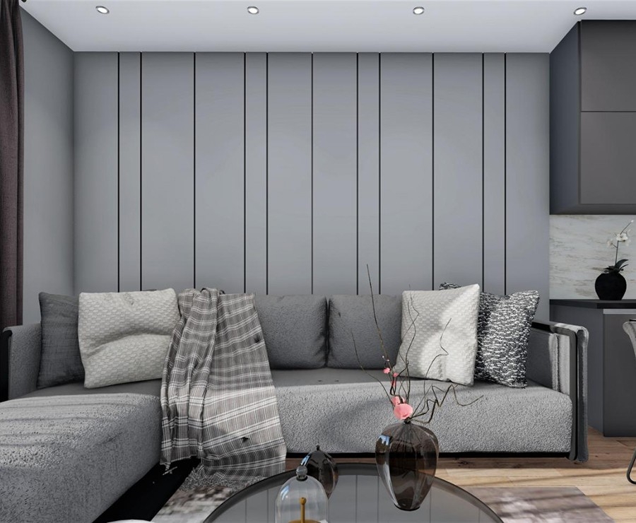 Luxury 1+1 Apartment with Sea and Mountain Views, Mersin - Tomuk