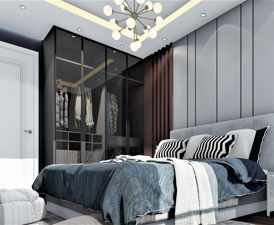 Luxury 1+1 Apartment with Sea and Mountain Views, Mersin - Tomuk