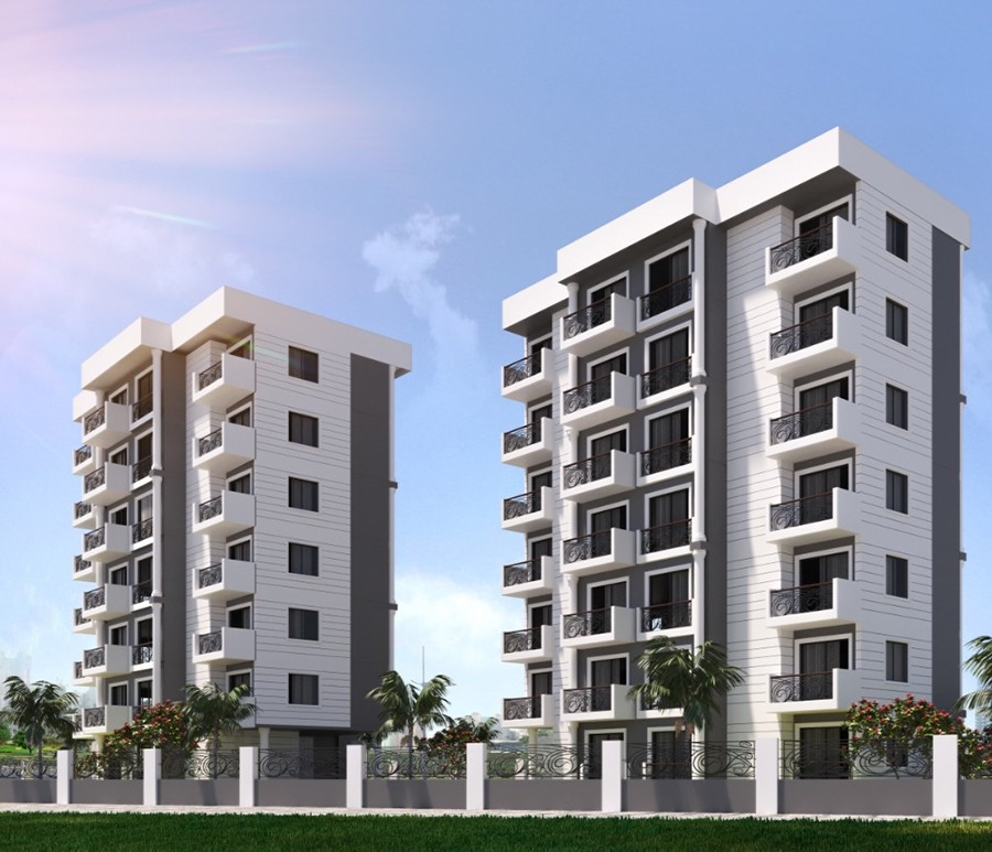 Brand new residential complex with high built quality in Mersin
