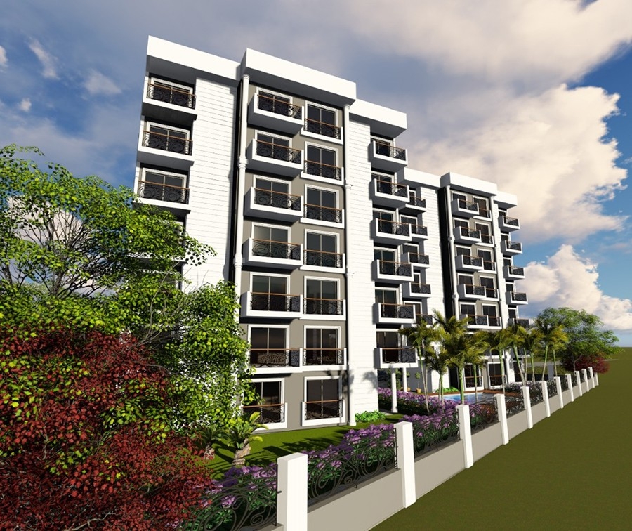 Brand new residential complex with high built quality in Mersin