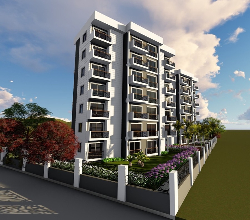 Brand new residential complex with high built quality in Mersin
