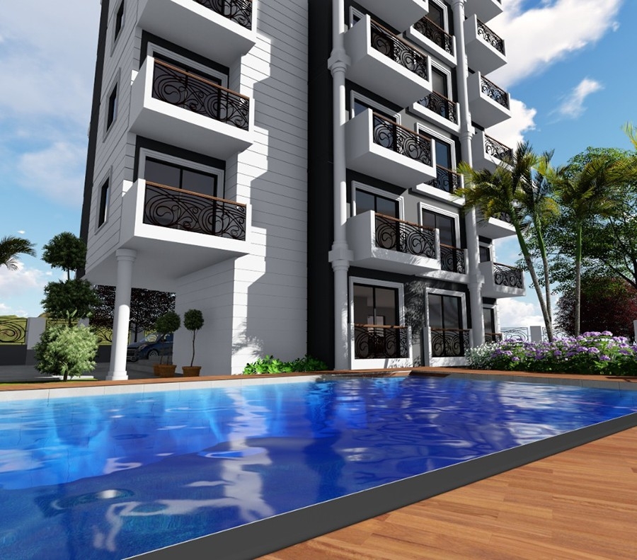 Brand new residential complex with high built quality in Mersin