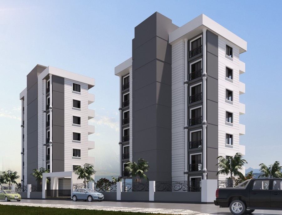 Brand new residential complex with high built quality in Mersin