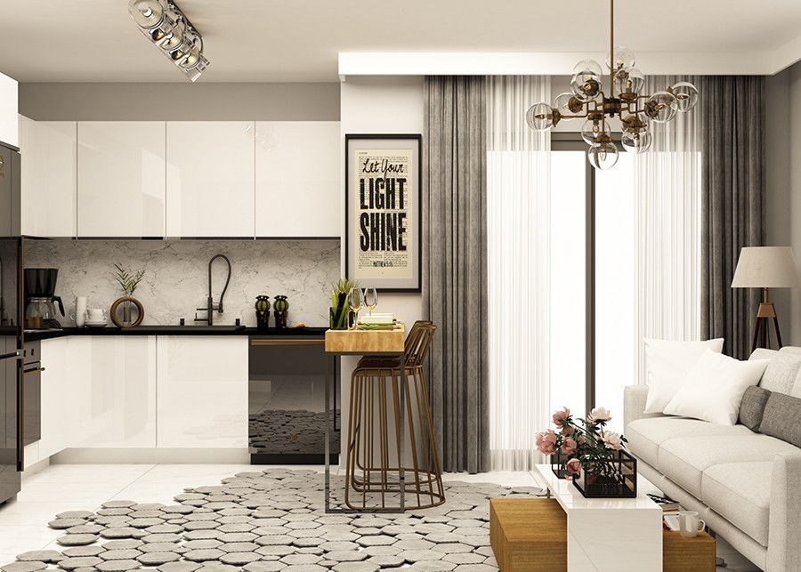 Brand new residential complex with high built quality in Mersin