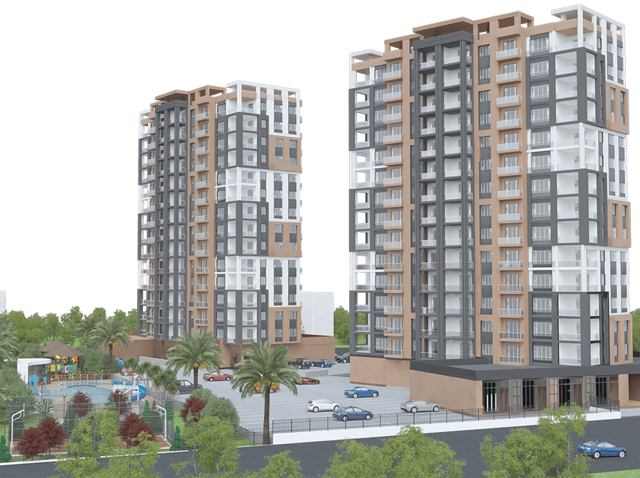 Luxury 1+1 Apartment with Sea and Mountain Views in Mersin-Tece