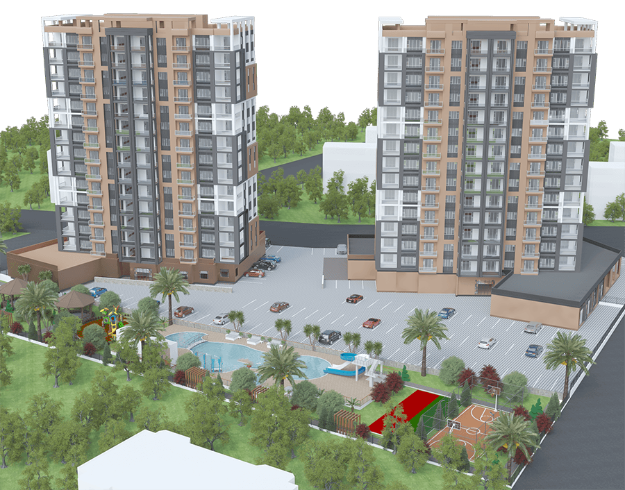 Luxury 1+1 Apartment with Sea and Mountain Views in Mersin-Tece