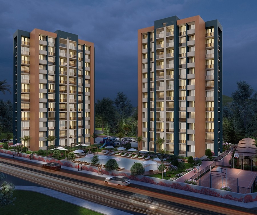 Luxury 2+1 Apartment with Sea and Mountain Views in Mersin-Tomuk