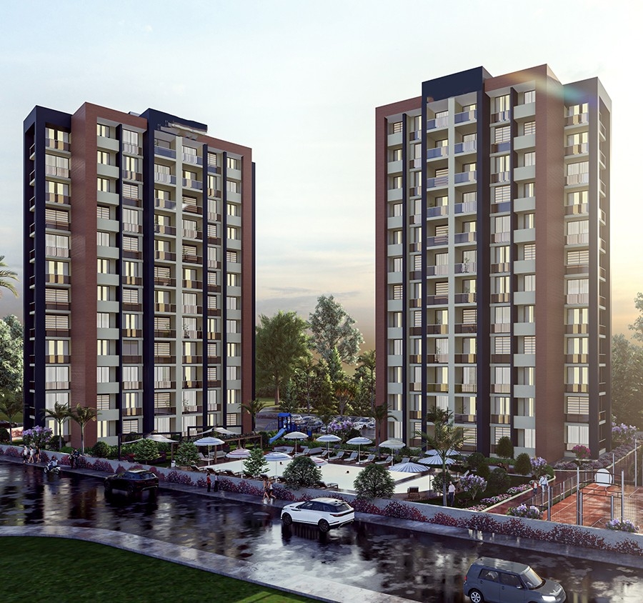 Luxury 2+1 Apartment with Sea and Mountain Views in Mersin-Tomuk