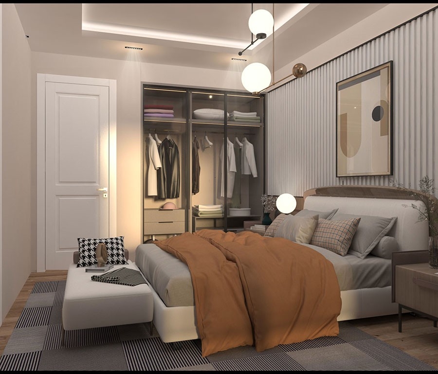 Luxury 2+1 Apartment with Sea and Mountain Views in Mersin-Tomuk