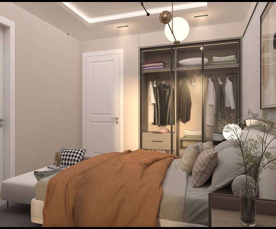Luxury 2+1 Apartment with Sea and Mountain Views in Mersin-Tomuk