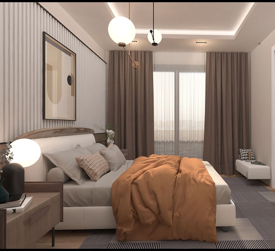 Luxury 2+1 Apartment with Sea and Mountain Views in Mersin-Tomuk
