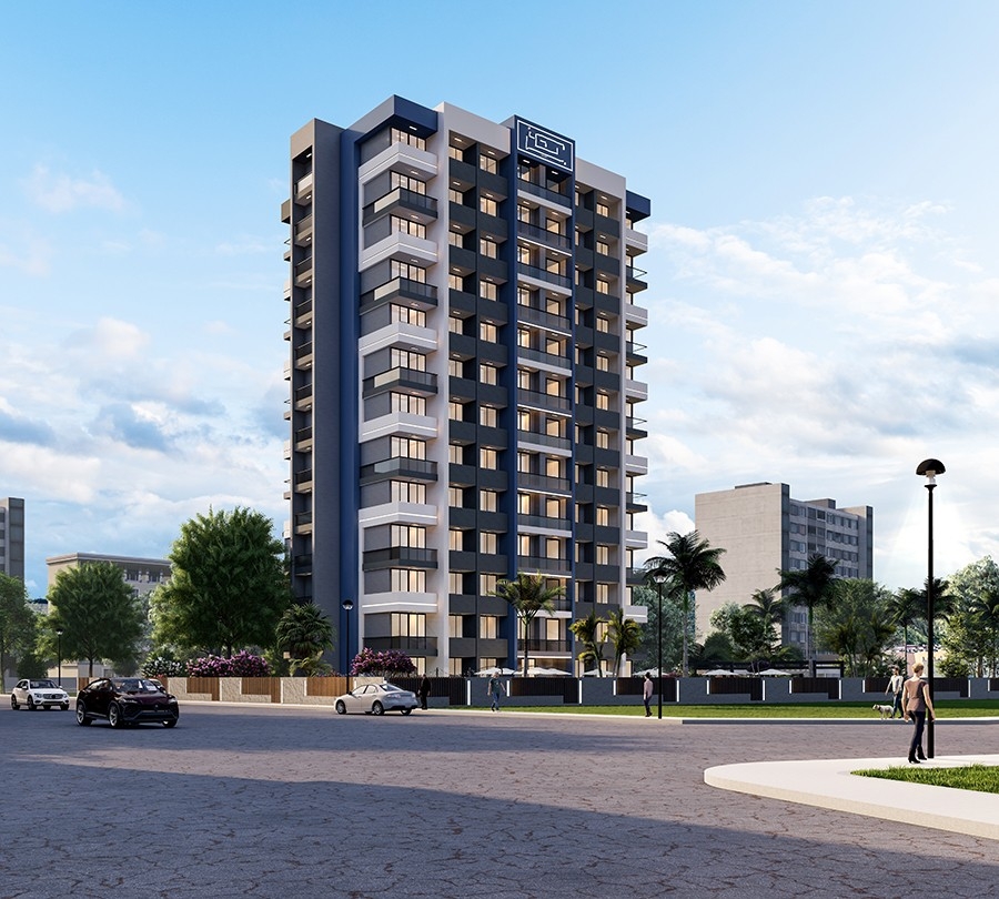 Luxury 1+1 Apartment with Sea and Mountain Views in Mersin