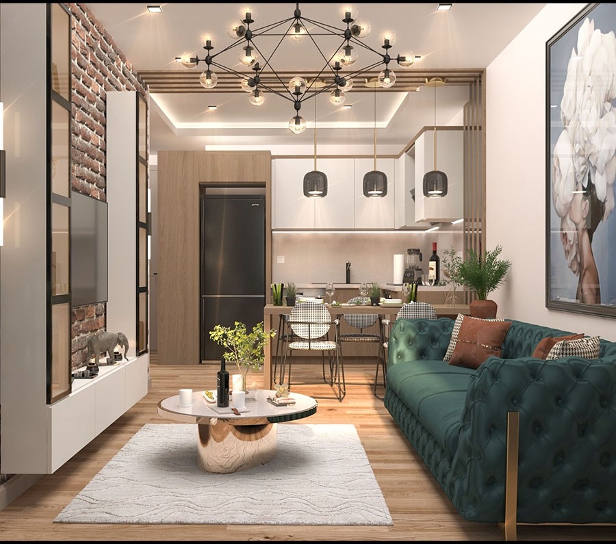 Luxury 1+1 Apartment with Sea and Mountain Views in Mersin
