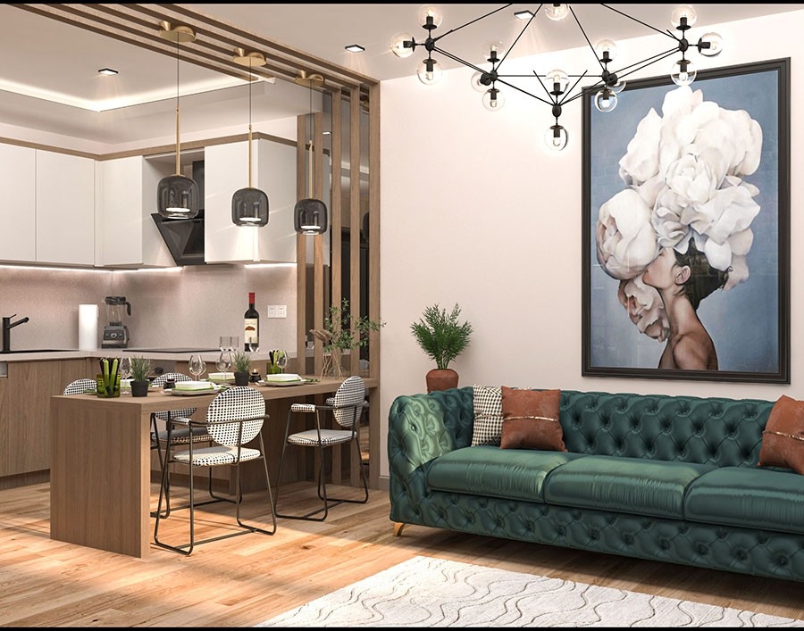 Luxury 1+1 Apartment with Sea and Mountain Views in Mersin