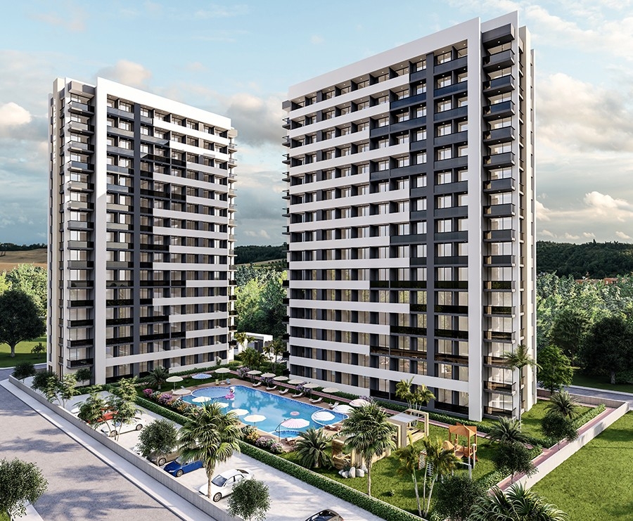 Luxury 1+1 Apartment with Sea and Mountain Views, Mersin-Arpacbahsis