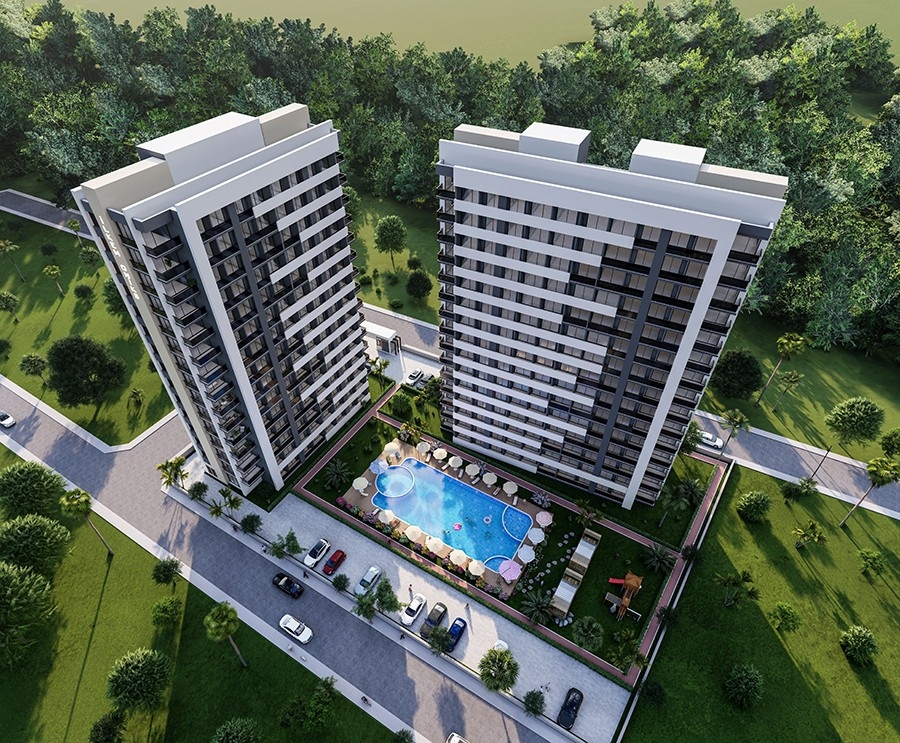Luxury 1+1 Apartment with Sea and Mountain Views, Mersin-Arpacbahsis