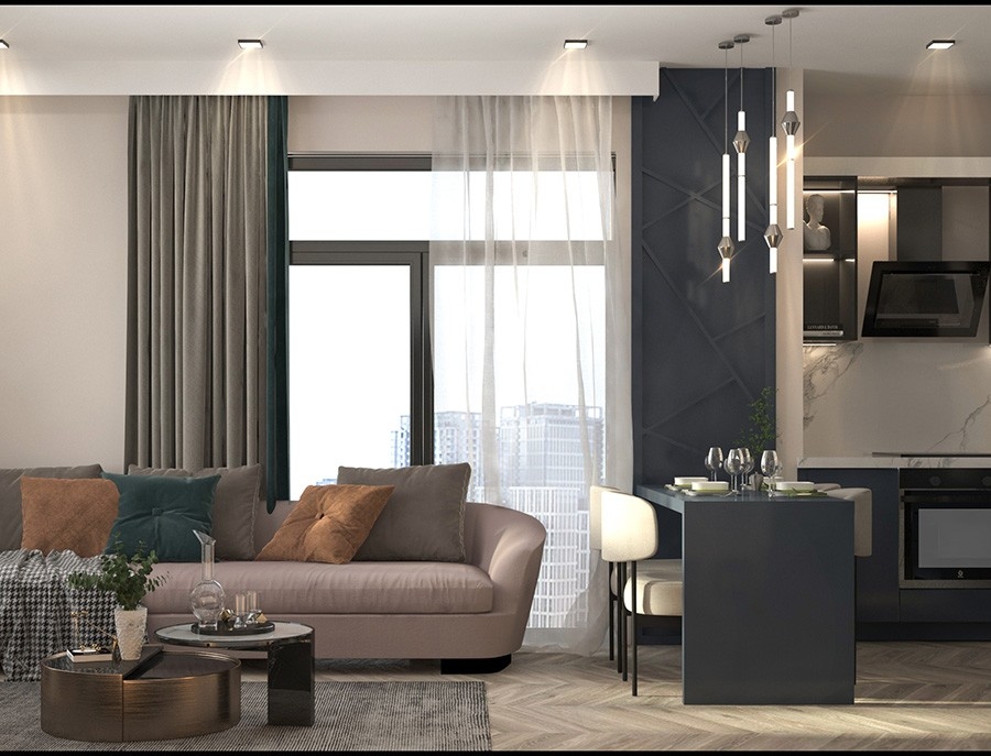 Luxury 1+1 Apartment with Sea and Mountain Views, Mersin-Arpacbahsis