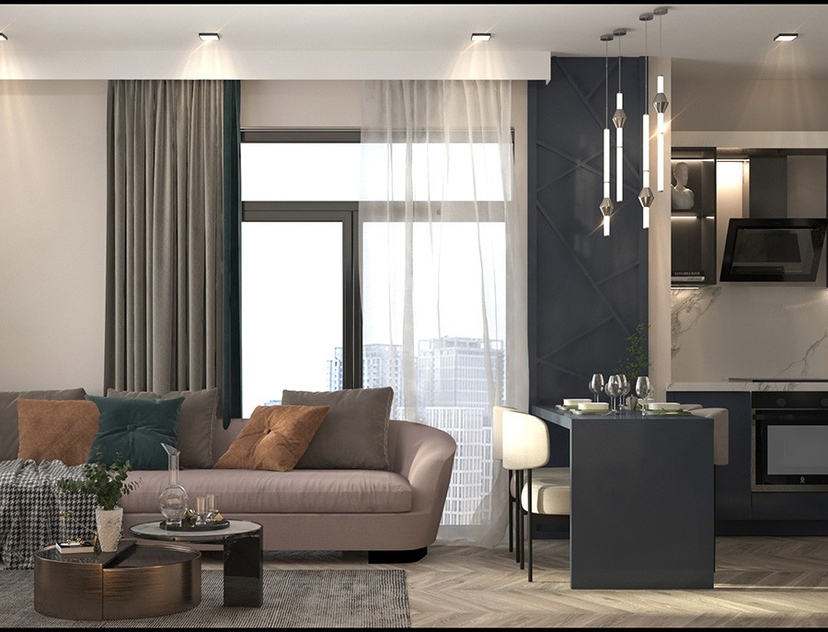 Luxury 1+1 Apartment with Sea and Mountain Views, Mersin-Arpacbahsis