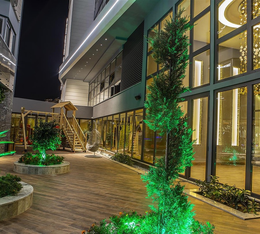 Luxuriöses 2+1 Penthouse mit Burg- und Bergblick, Alanya Zentrum