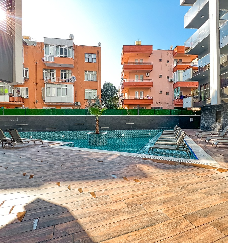 Luxuriöses 2+1 Penthouse mit Burg- und Bergblick, Alanya Zentrum