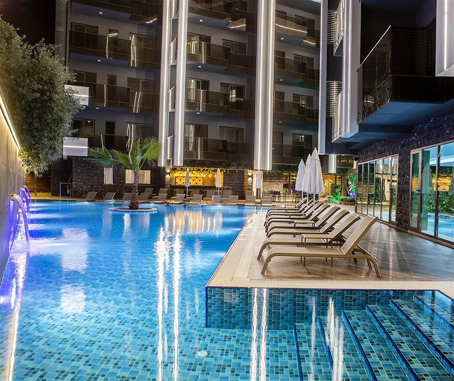 Luxuriöses 2+1 Penthouse mit Burg- und Bergblick, Alanya Zentrum