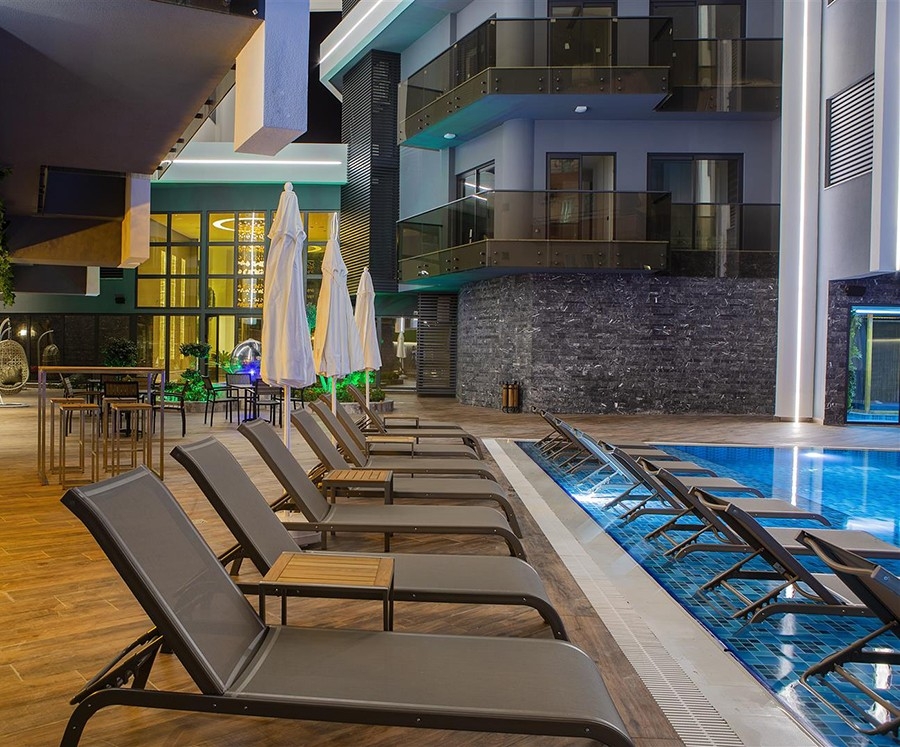 Luxuriöses 2+1 Penthouse mit Burg- und Bergblick, Alanya Zentrum