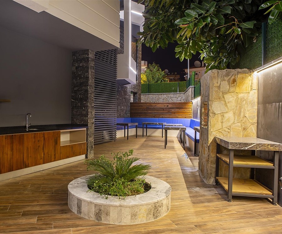 Luxuriöses 2+1 Penthouse mit Burg- und Bergblick, Alanya Zentrum