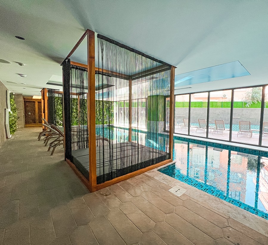Luxuriöses 2+1 Penthouse mit Burg- und Bergblick, Alanya Zentrum