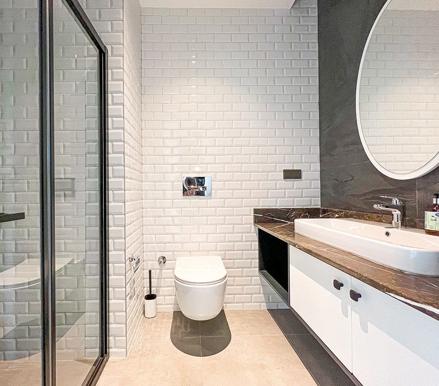 Luxuriöses 2+1 Penthouse mit Burg- und Bergblick, Alanya Zentrum