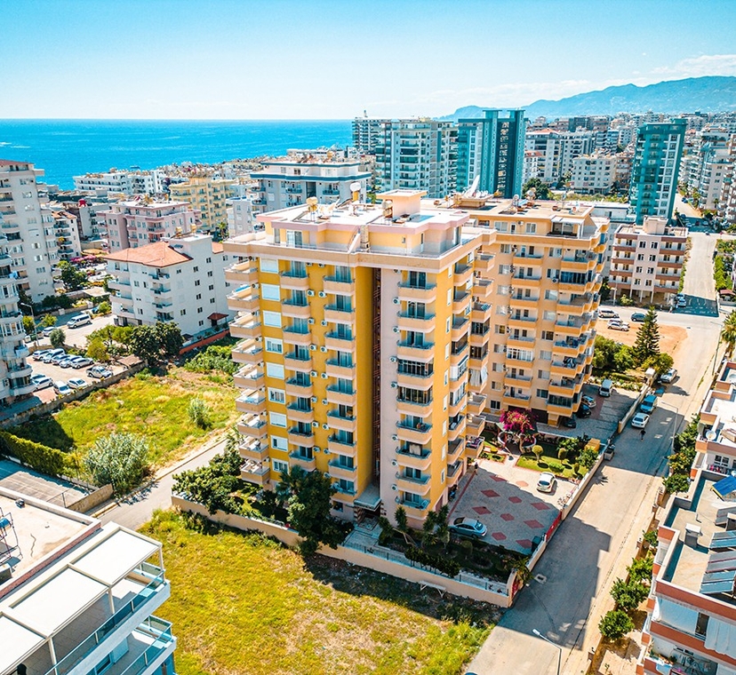 4+1 Penthouse med Hav- og Bjergudsigt i Alanya, Mahmutlar