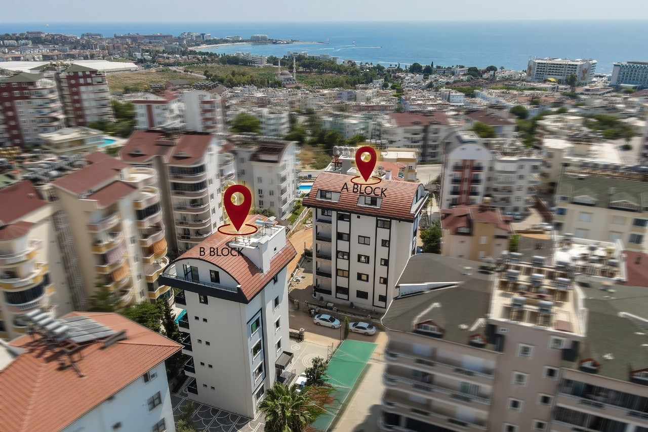 2-bedroom apartment in recently built new complex in Avsallar