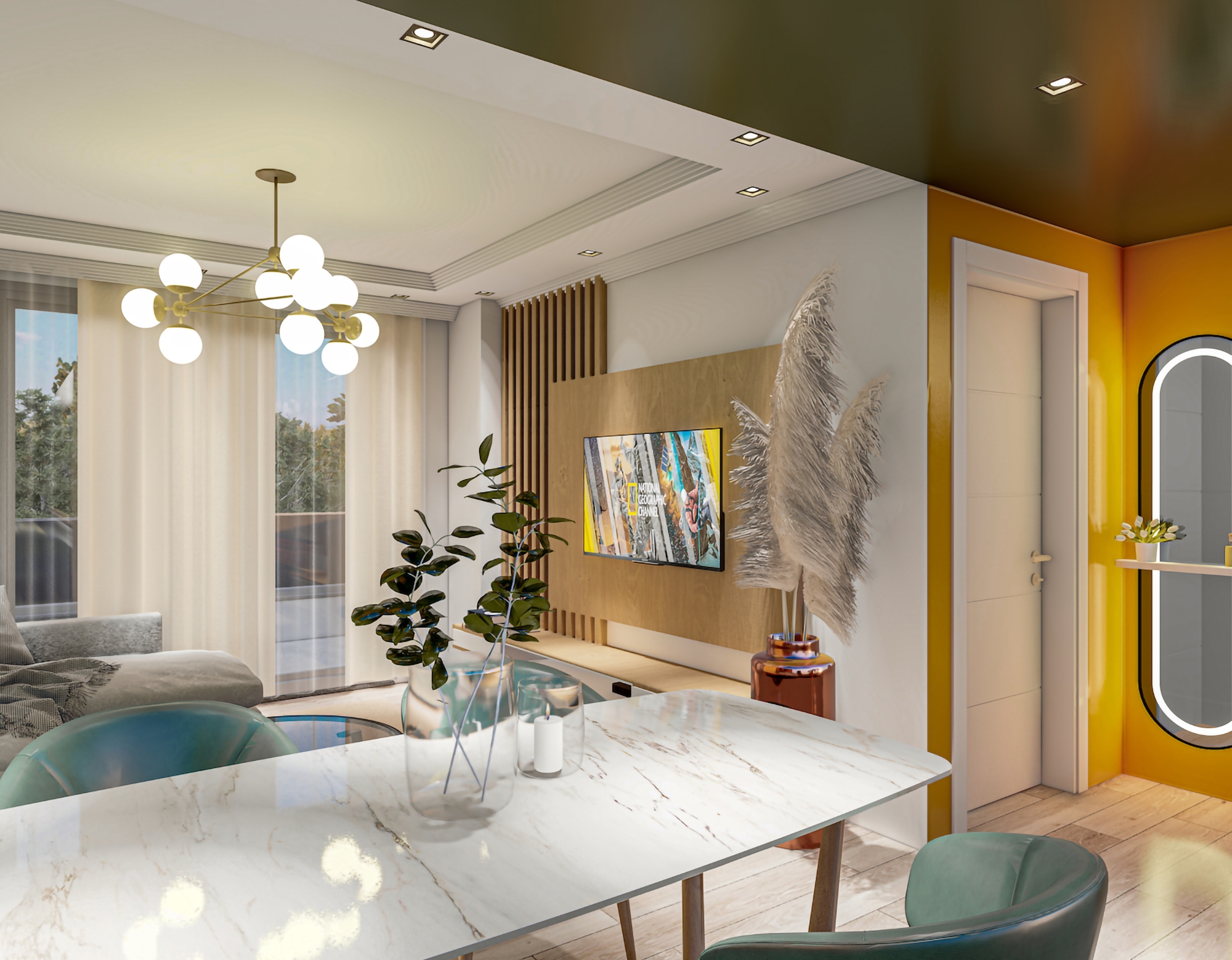 Luxury 1+1 with Castle and Mountain View, Alanya - Gazipasa