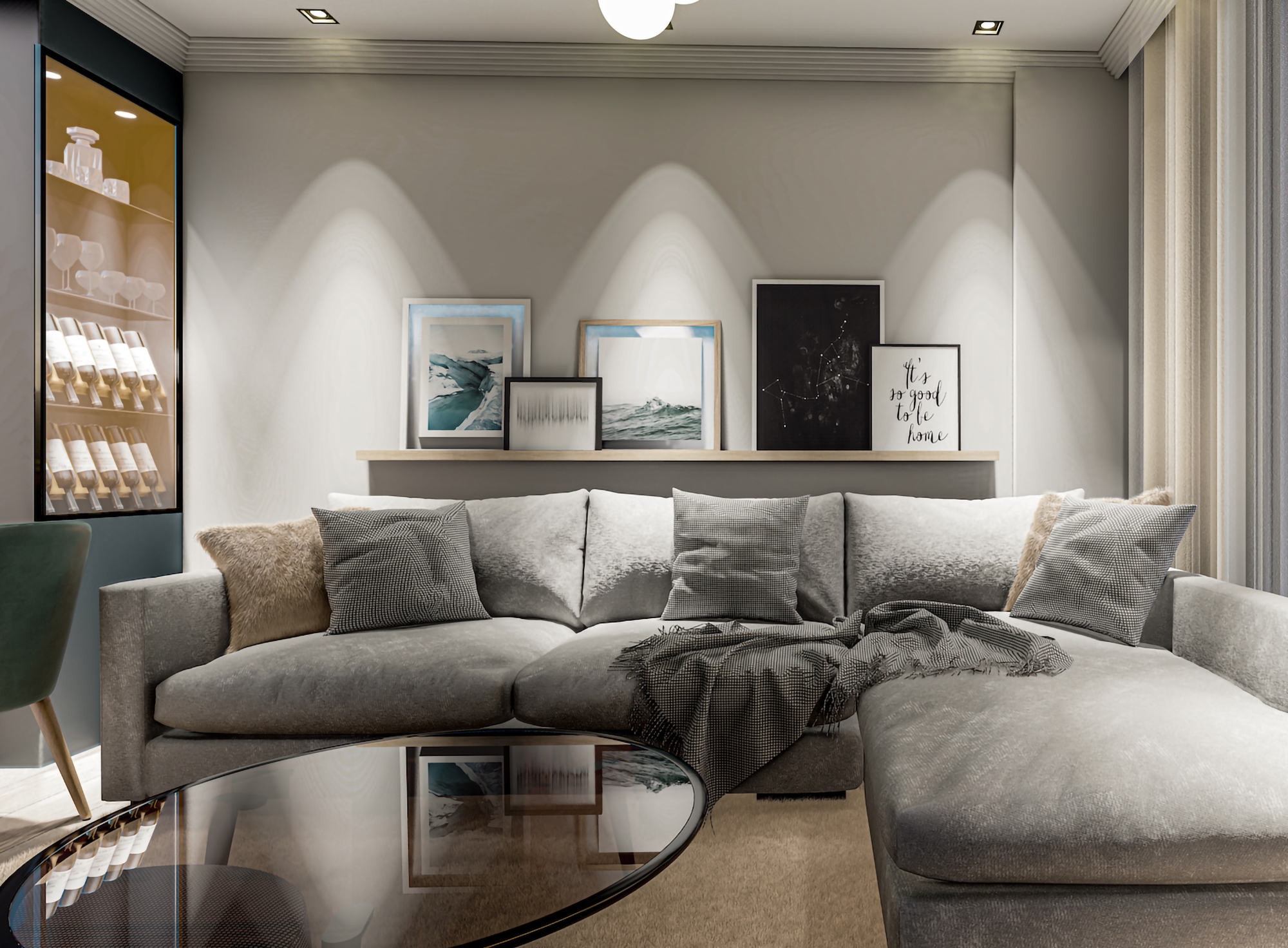 Luxury 1+1 with Castle and Mountain View, Alanya - Gazipasa