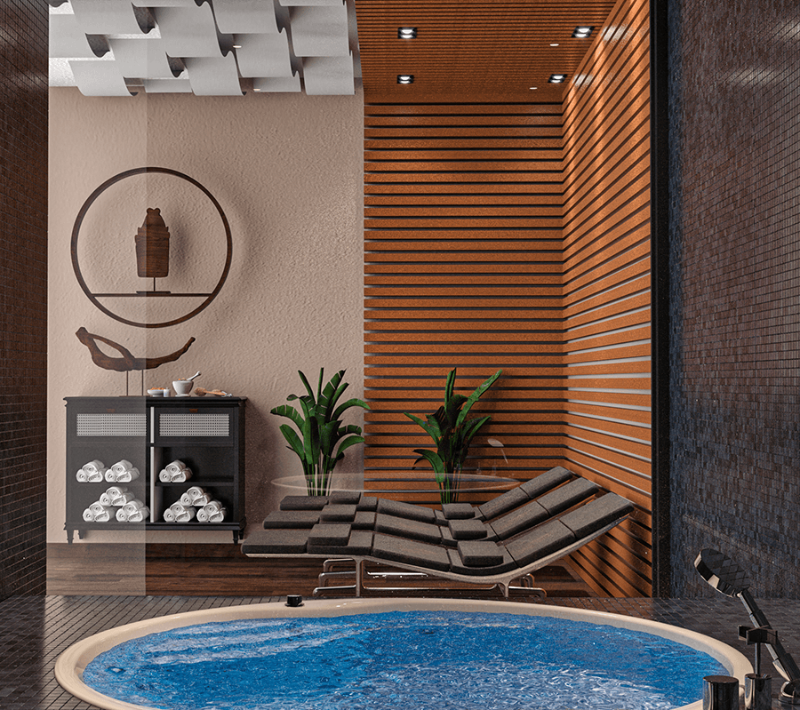 Sea view apartments in a promising area of Payallar