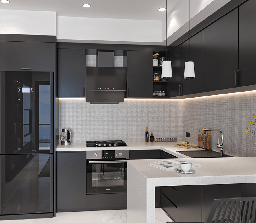 Sea view apartments in a promising area of Payallar
