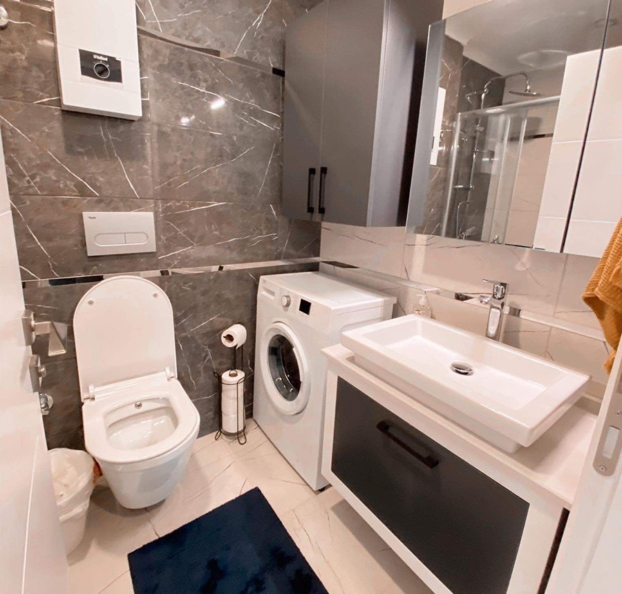 Ylellinen 1+1 Huoneisto Vuorinäköalalla, Alanya - Avsallar