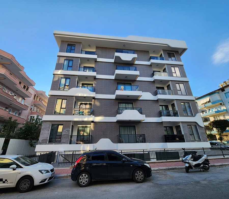 One-bedroom apartment in a newly built complex, Alanya downtown