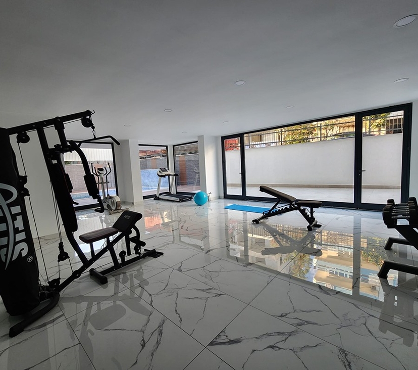 One-bedroom apartment in a newly built complex, Alanya downtown